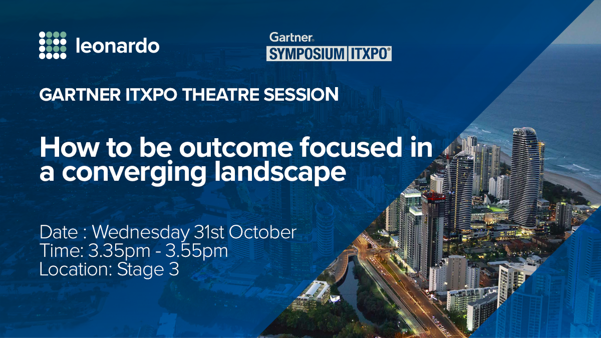 Leonardo at 2018 Gartner Symposium ITxpo Gold Coast